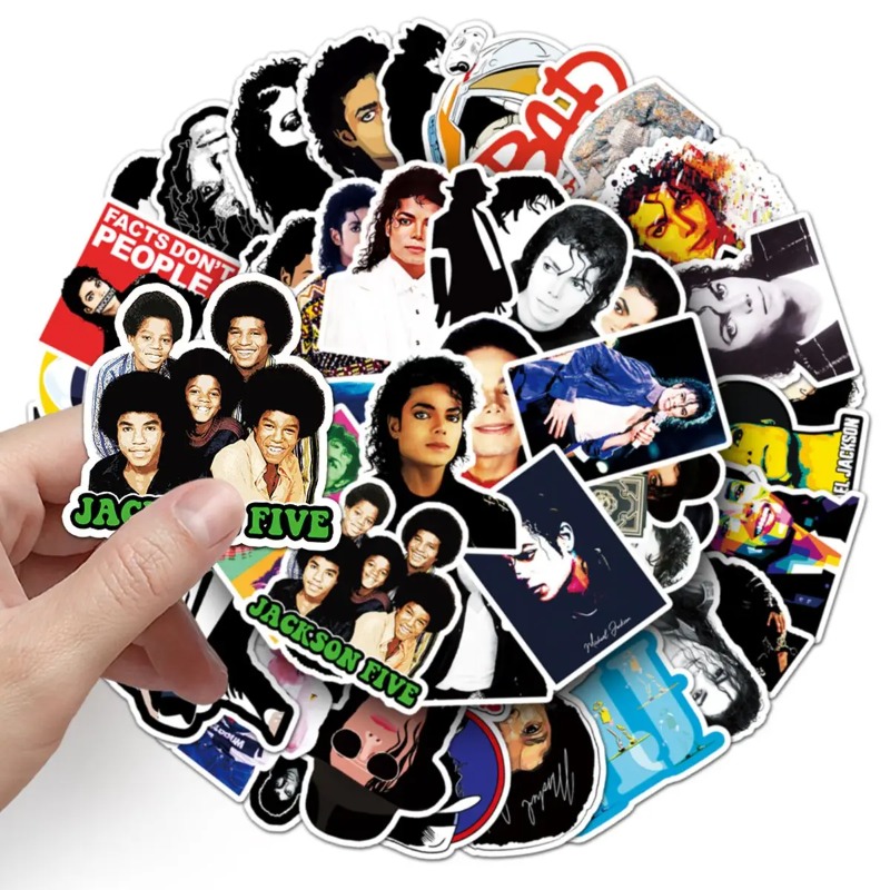 Memo Pad Sticky - 50 รูปภาพของไมเคิล แจ็คสัน สร้างสรรค์ ดาวเด่น สนุกสนาน