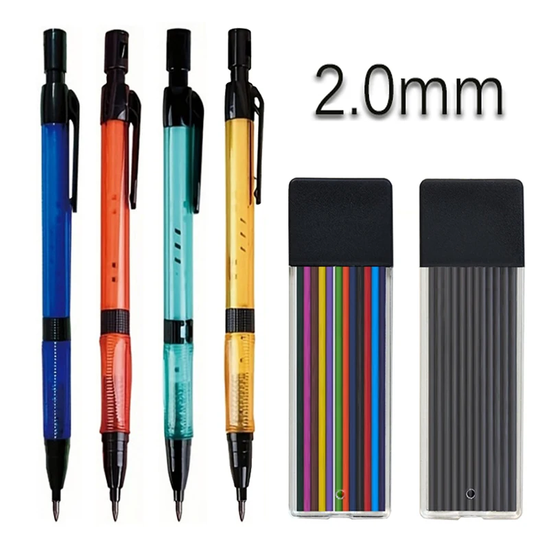 4 สี 2.0 มม.มาพร้อมกับดินสอ Sh - Staedtler Pencil Lumocolor บทวิจารณ์และราคา