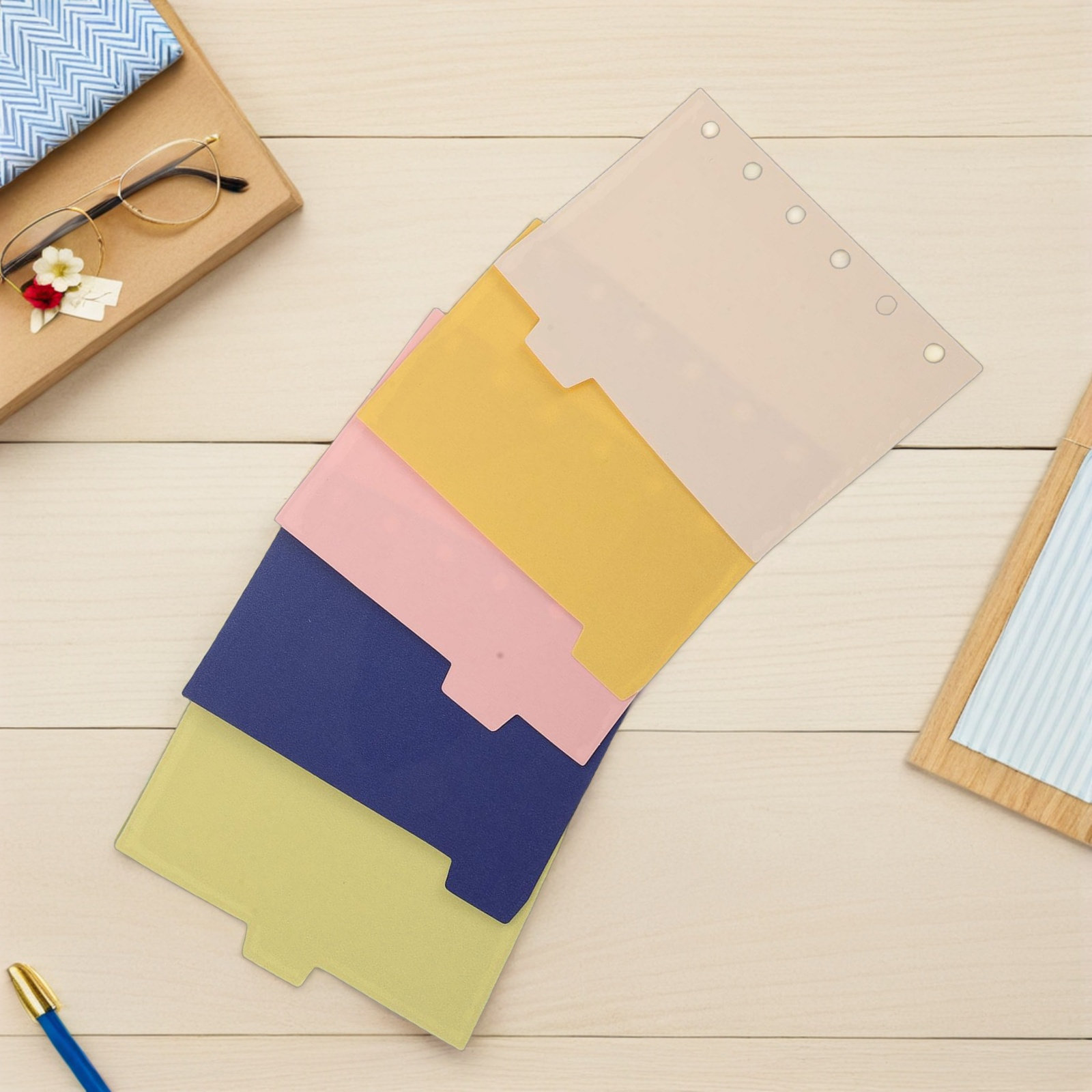 แผ่นแบ่งหมวดหมู่ขนาดเล็ก 5 ชิ้ - Index Tab Divider บทวิจารณ์และราคา
