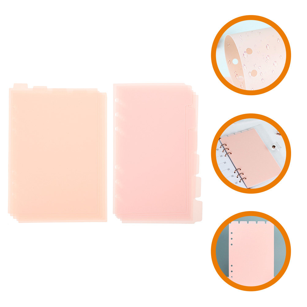 2 ชุด แผ่นแบ่งหน้าสีสันสดใสสำห - Index Tab Divider บทวิจารณ์และราคา