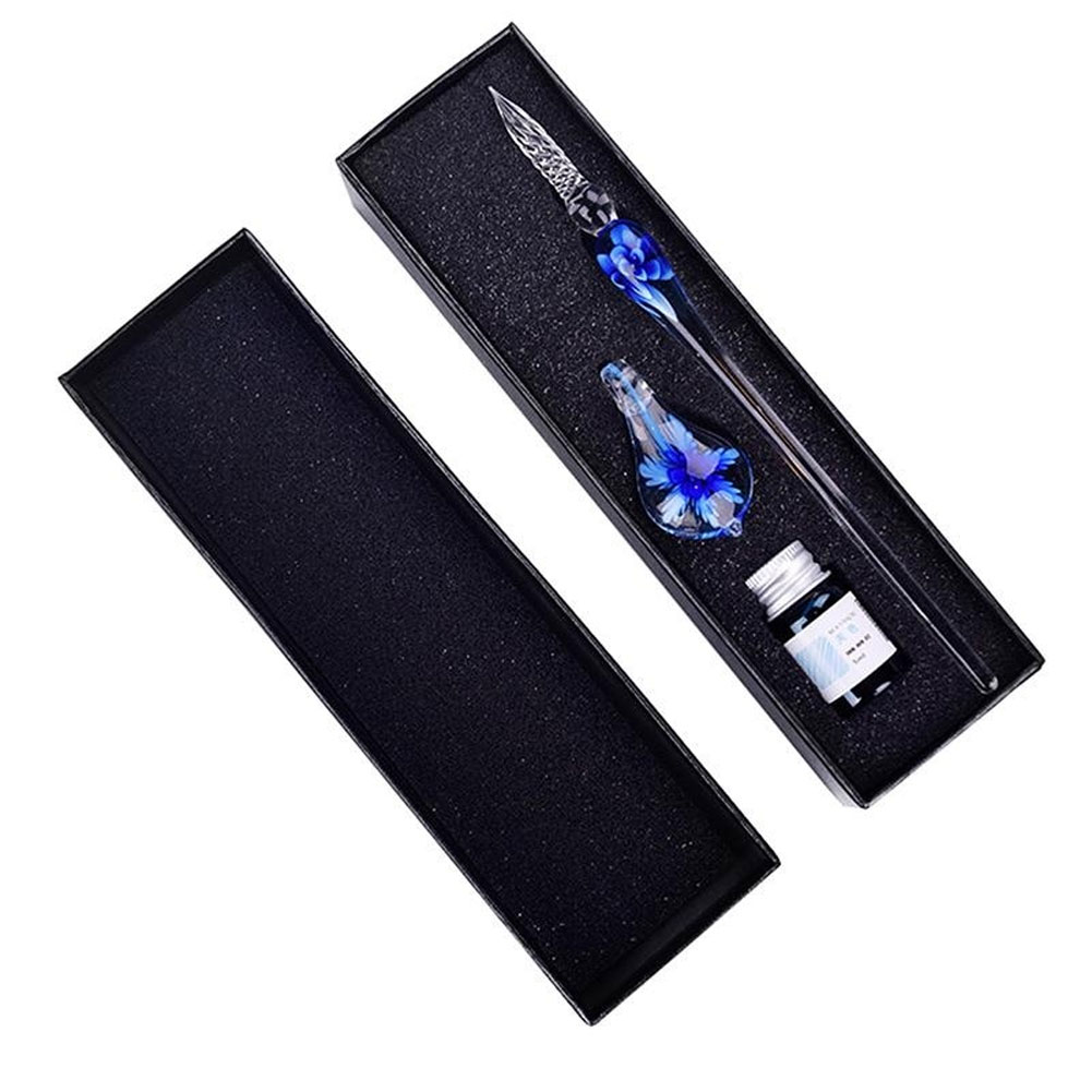 แก้วปากกาปากกาแก้วคริสตัลFauxห - Fountain Pen Ink บทวิจารณ์และราคา
