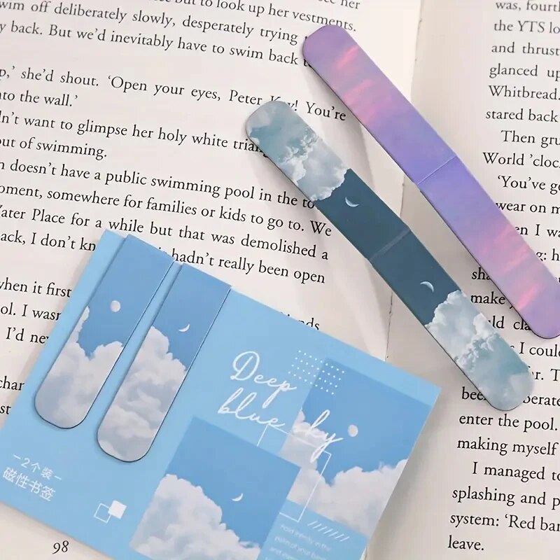 2 ชิ้น/เซ็ตที่คั่นหนังสือแม่เห - Paperclip Magnetic Set บทวิจารณ์และราคา