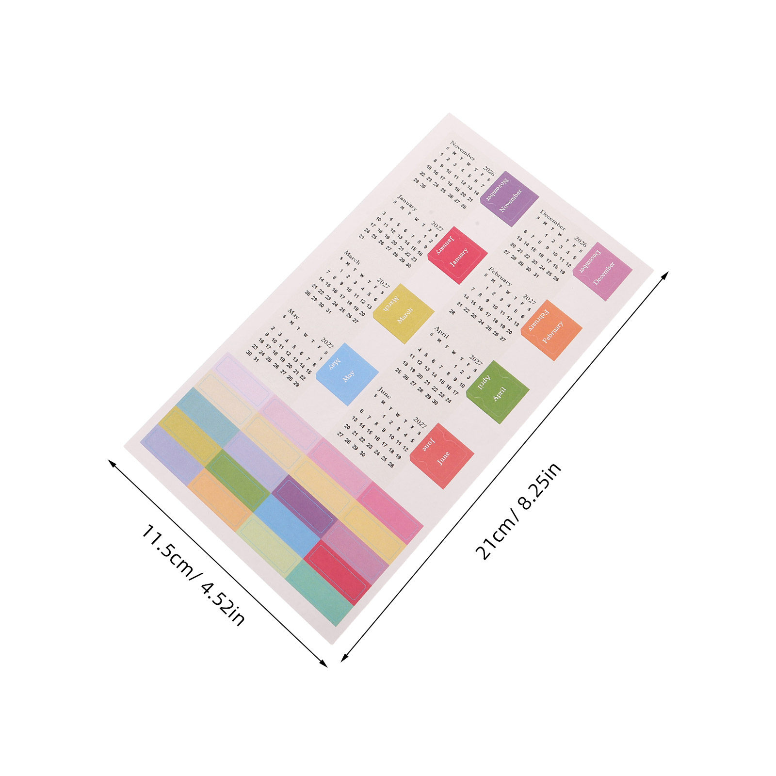 สติกเกอร์แพลนเนอร์ 10 แผ่น พร้ - Index Tab Divider บทวิจารณ์และราคา