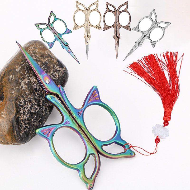 กรรไกรสแตนเลสรูปผีเสื้อ กรรไกร - Scissors Stainless Craft บทวิจารณ์และราคา