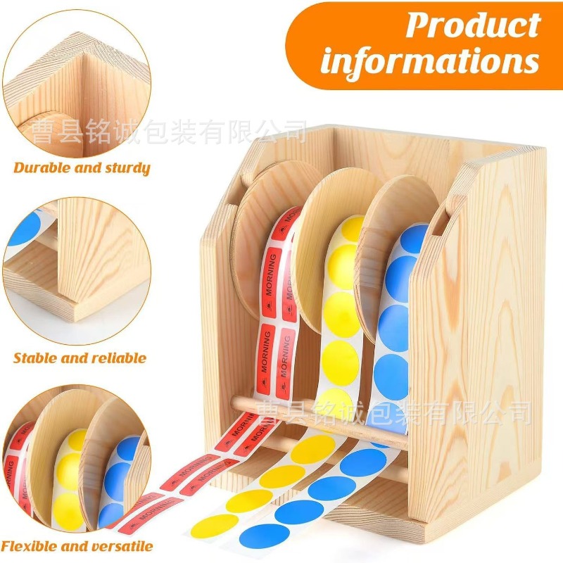 เครื่องจ่ายฉลากไม้แบบตั้งโต๊ะ  - Sticker Label Roll บทวิจารณ์และราคา