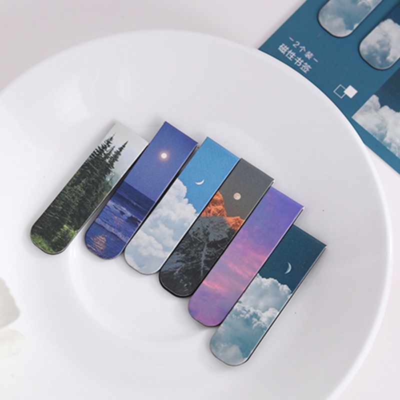 2 ชิ้น/เซ็ตที่คั่นหนังสือแม่เห - Paperclip Magnetic Set บทวิจารณ์และราคา