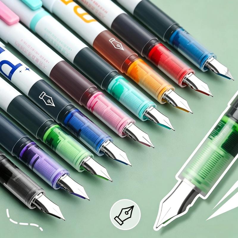 ปากกาหมึกน้ำแบบใช้แล้วทิ้ง หลา - Fountain Pen Ink บทวิจารณ์และราคา