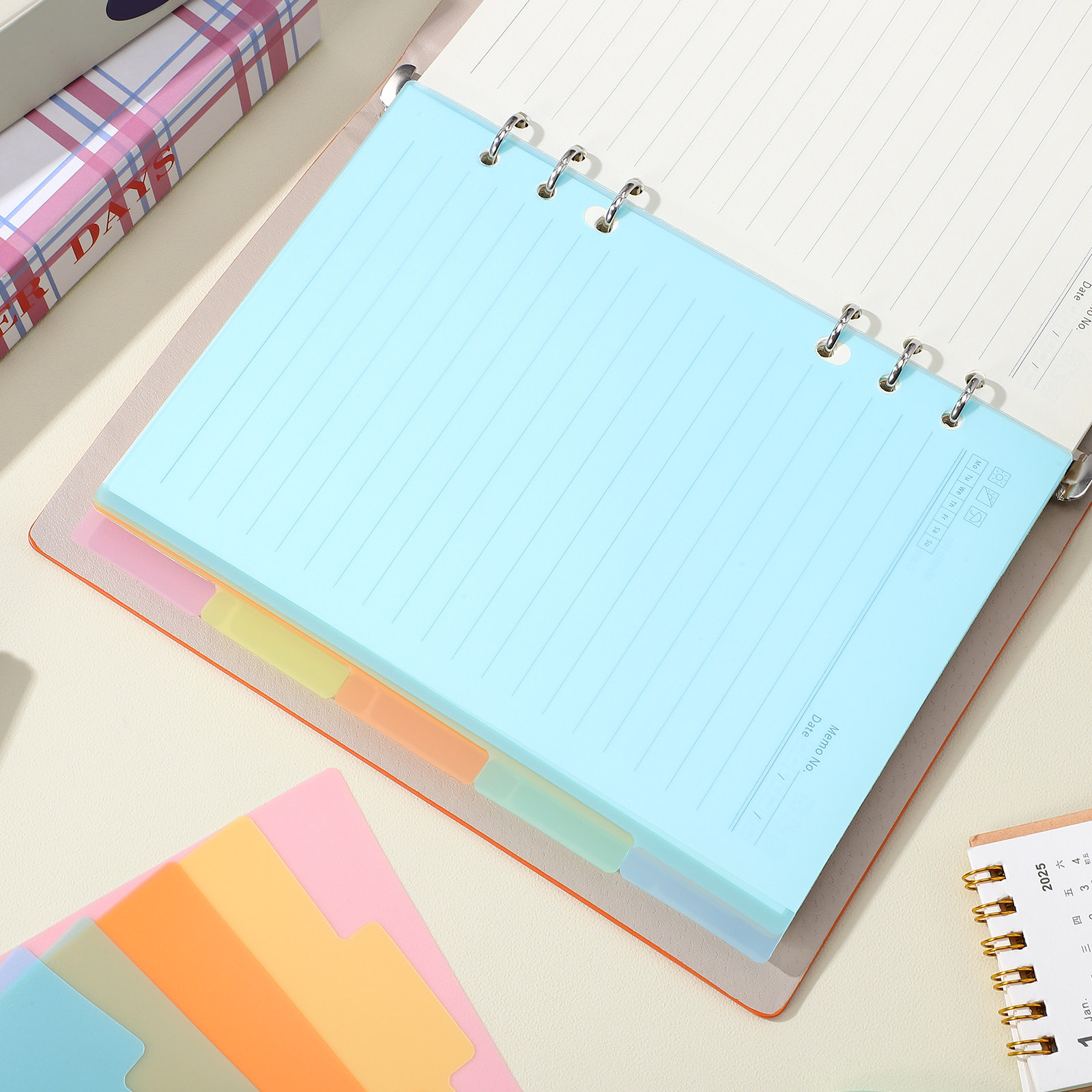 แผ่นแบ่งพลาสติกแบบเรียบและยืดห - Index Tab Divider บทวิจารณ์และราคา