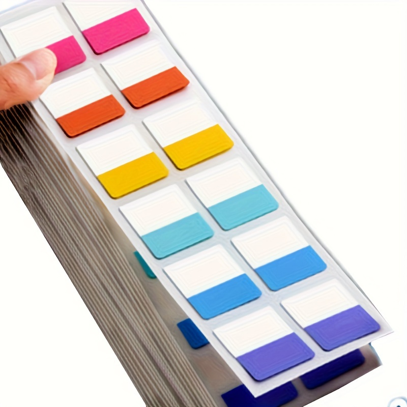 120 ชิ้น แผ่นแบ่งหน้ากระดาษพลา - Index Tab Divider บทวิจารณ์และราคา