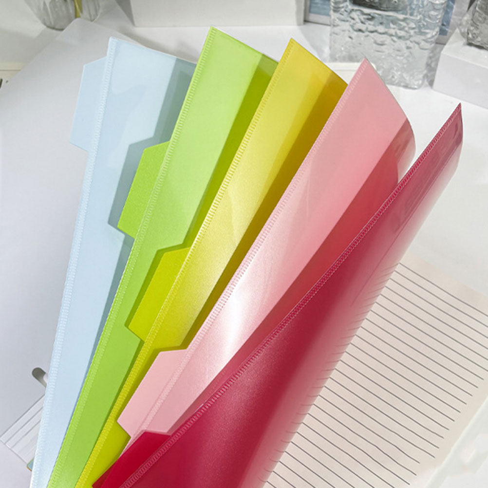 แผ่นแบ่งหน้าเอกสารแบบสามรูพร้อ - Index Tab Divider บทวิจารณ์และราคา