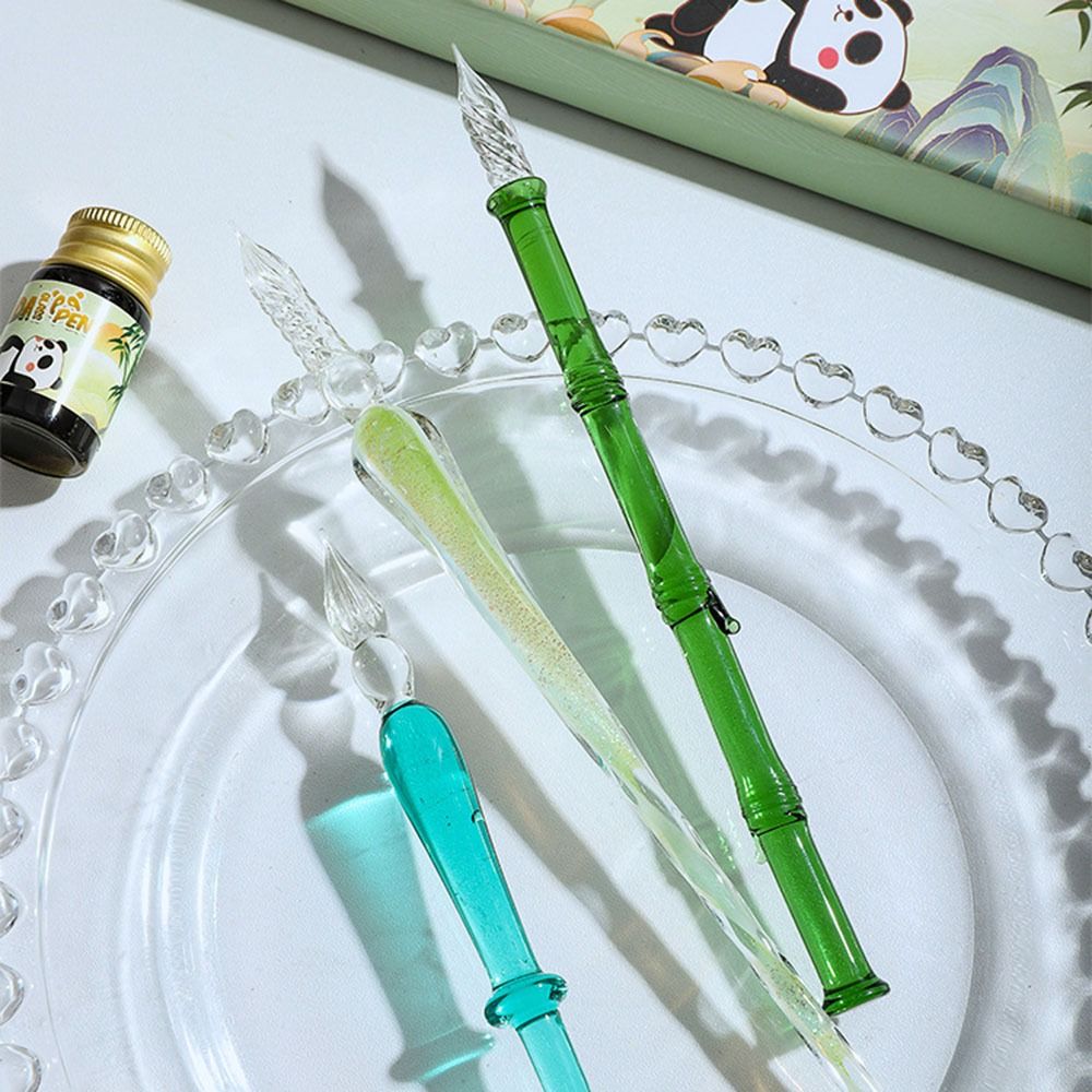 ปากกาหมึกซึมแก้วซีรีส์แพนด้าสไ - Fountain Pen Ink บทวิจารณ์และราคา