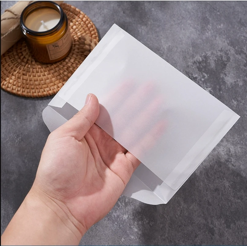 ซองกระดาษโปร่งแสงสำหรับงานแต่ง - Letter Envelope Kraft บทวิจารณ์และราคา