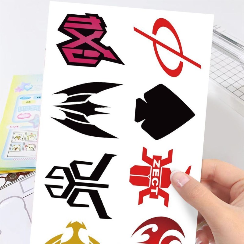 60 แผ่นสติกเกอร์โลโก้คาเมนไรเด - Memo Pad Sticky บทวิจารณ์และราคา