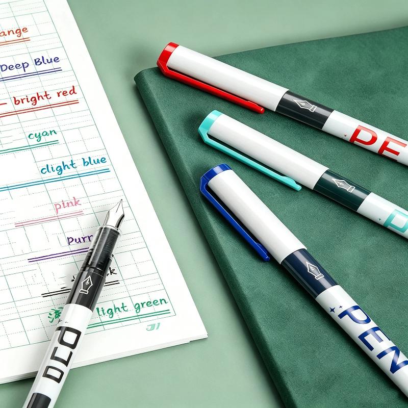 ปากกาหมึกน้ำแบบใช้แล้วทิ้งขนาด - Fountain Pen Ink บทวิจารณ์และราคา